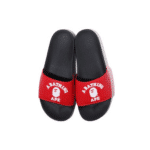 A-BATHING-APE-COLLEGE-SLIDE-SANDALS-RED-FULL