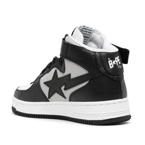 A-BATHING-APE®-Mens-Logo-Patch-Leather-Trainers-2
